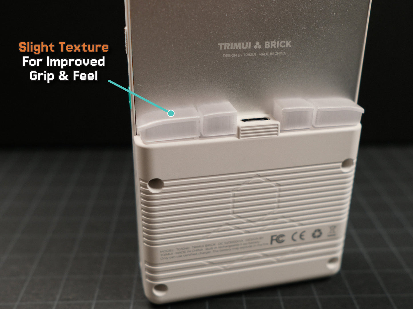 Diffused Translucent Shoulder Buttons for TrimUI Brick